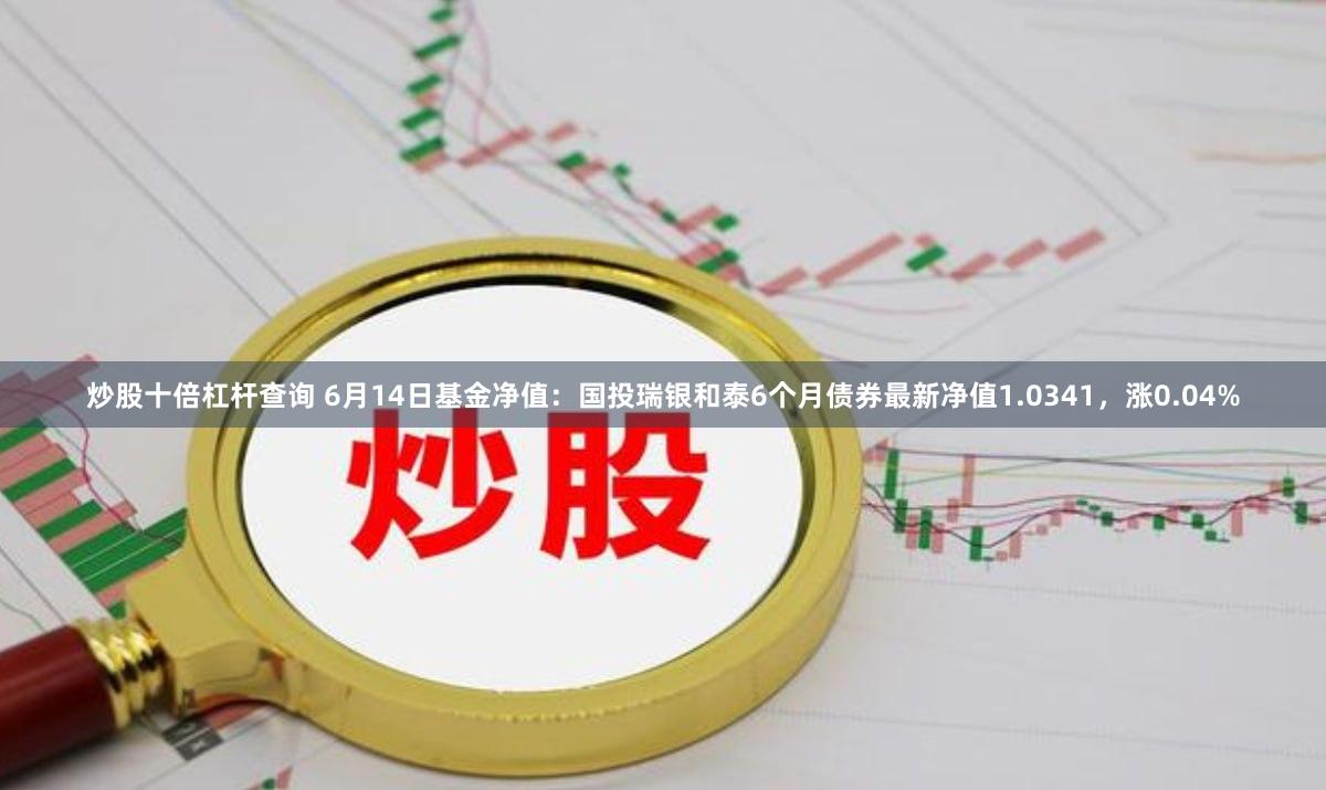 炒股十倍杠杆查询 6月14日基金净值：国投瑞银和泰6个月债券最新净值1.0341，涨0.04%