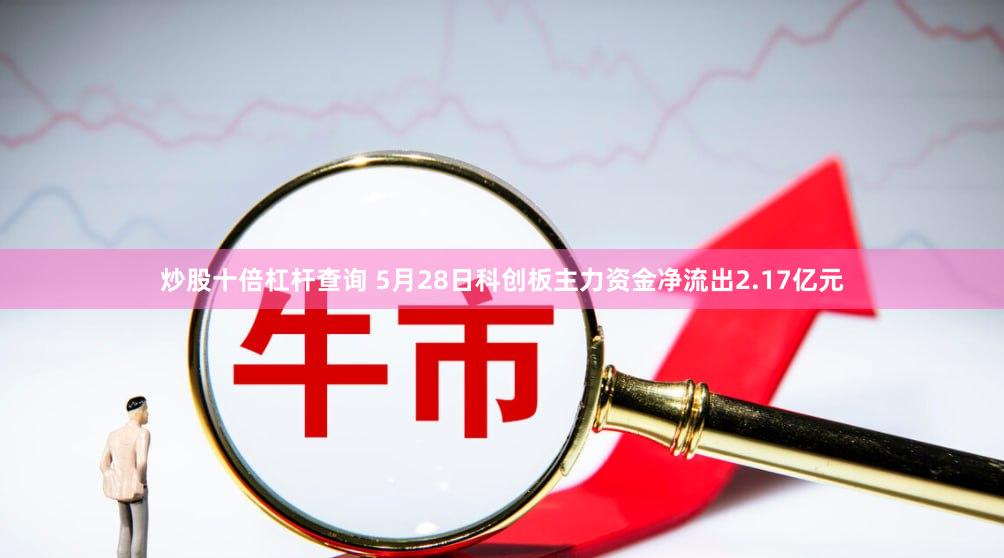 炒股十倍杠杆查询 5月28日科创板主力资金净流出2.17亿元