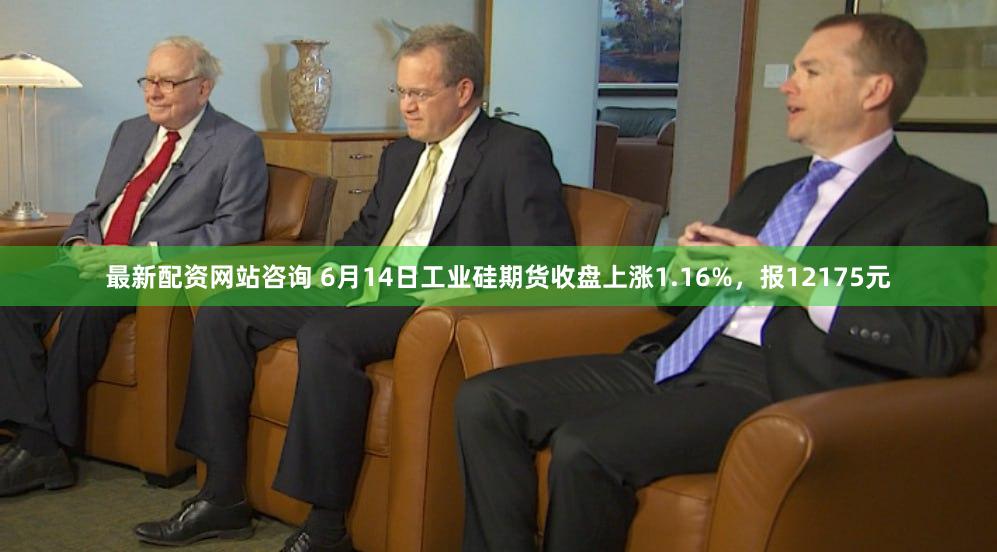 最新配资网站咨询 6月14日工业硅期货收盘上涨1.16%，报12175元